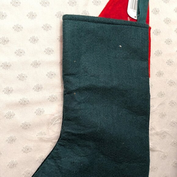 New! Santa Floppy Hat Stocking 16" - Picture 2 of 5